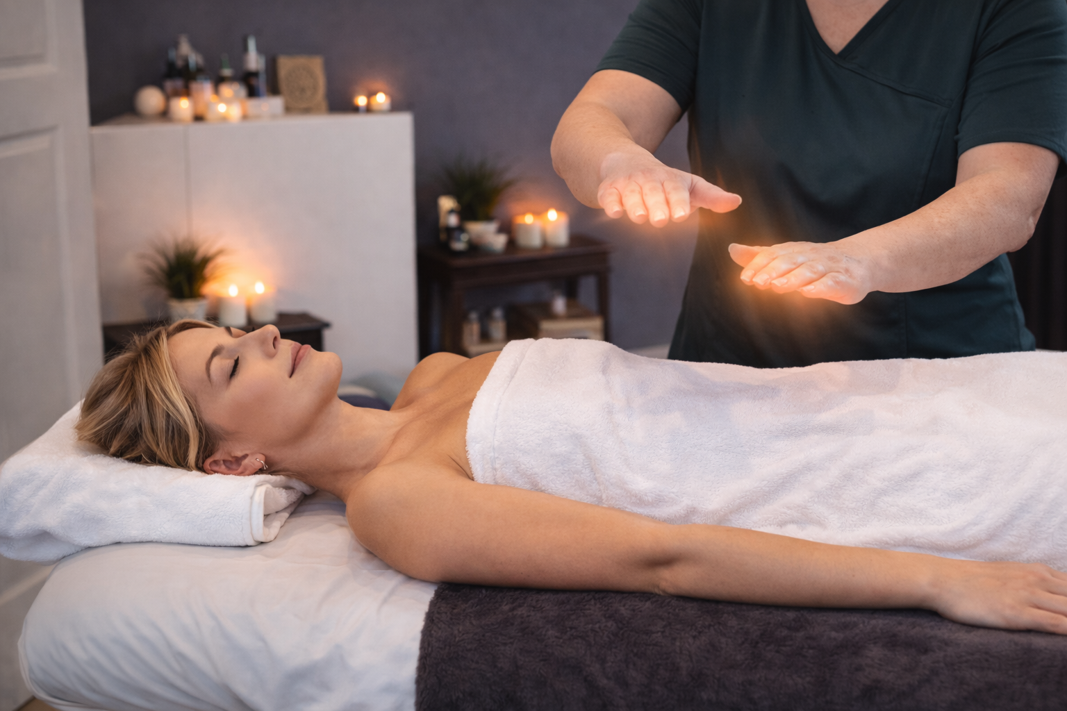 Full Body Massage with Reiki